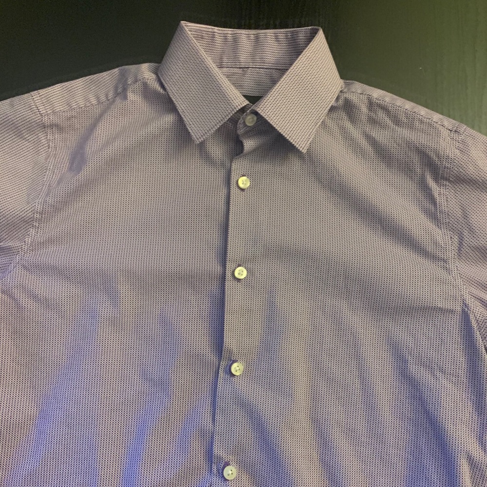 Men’s J Ferrar purple dress shirt - Picture 2 of 9